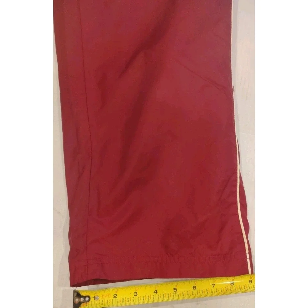 VTG Starter Alabama Crimson Tide Mesh Lined Windbreaker Pants Men's SZ Large A3‎
